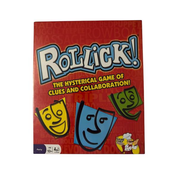 Rollick the Hysterical Game of Clues and Collaboration New Sealed - Picture 1 of 2